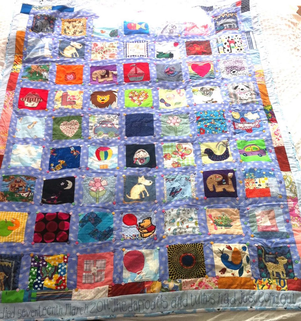 The Fabric Quilt for Edgar