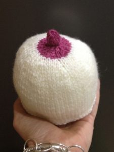January 2013. Knit a Knocker for the Brompton’s Breastfeeding Support Team