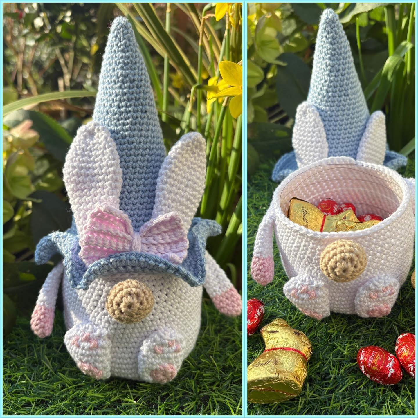 Spring Craft 2026. Item 135. Adorable Easter Bunny GNOME!