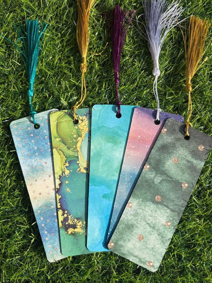 Spring Craft 2026. Item 149. A fantastic set of five stiff card bookmarks.